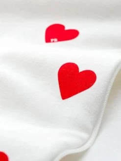 Gigoteuse Bébé Sans Manches Imprimé Coeurs PETIT BATEAU Blanc Imprimé Coeur - Petit Bateau -Produit Pour Bébé gigoteuse bebe sans manches imprime coeurs petit bateau 3