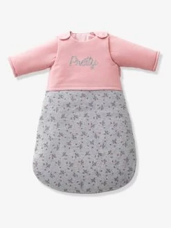 Gigoteuse Manches Amovibles PRETTY BABY Rose / Multicolore - Vertbaudet