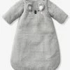 Gigoteuse Manches Longues Microfibre KOALA Gris - Vertbaudet