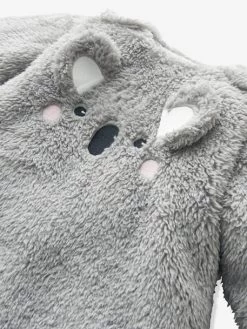 Gigoteuse Manches Longues Microfibre KOALA Gris - Vertbaudet -Produit Pour Bébé gigoteuse manches longues microfibre koala 3