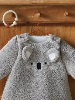 Gigoteuse Manches Longues Microfibre KOALA Gris - Vertbaudet -Produit Pour Bébé gigoteuse manches longues microfibre koala 5