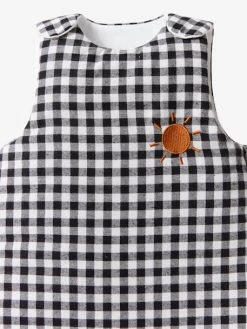 Gigoteuse Sans Manches MINI ZOO Noir / Blanc - Vertbaudet -Produit Pour Bébé gigoteuse sans manches mini zoo 3