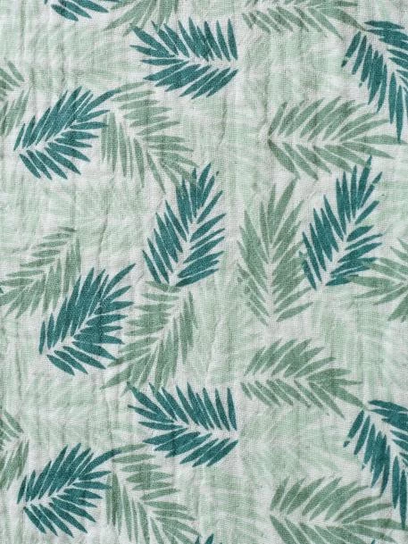 Gigoteuse Spécial été En Gaze De Coton TROPICAL Personnalisable Vert - Vertbaudet 4 Gigoteuse Spécial été En Gaze De Coton TROPICAL Personnalisable Vert - Vertbaudet – Image 4