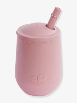 Gobelet D’apprentissage Avec Paille EZPZ Mini Cup En Silicone Rose Blush - EZPZ -Produit Pour Bébé gobelet dapprentissage avec paille ezpz mini cup en silicone 4