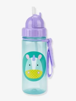 Gourde Avec Paille SKIP HOP Zoo Orange (renard) - Skip Hop -Produit Pour Bébé gourde avec paille skip hop zoo 2
