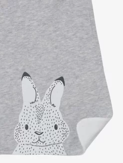 Grand Bavoir Enfant Gris Chiné - Vertbaudet -Produit Pour Bébé grand bavoir enfant 3