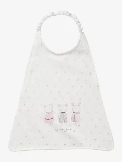 Grand Bavoir Enfant Gris Chiné - Vertbaudet -Produit Pour Bébé grand bavoir enfant 5