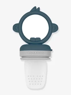 Grignoteur MINIKOIOI Baby Pulp En Silicone Tilleul/gris - Minikoioi