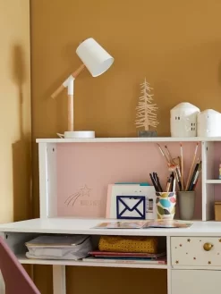 Lampe De Bureau Articulée Bois Et Métal Ecru & Bois - Vertbaudet -Produit Pour Bébé lampe de bureau articulee bois et metal 5