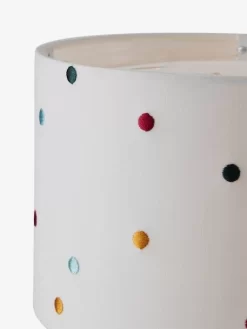 Lampe De Chevet Pois Brodés Beige / Multicolore - Vertbaudet -Produit Pour Bébé lampe de chevet pois brodes 5
