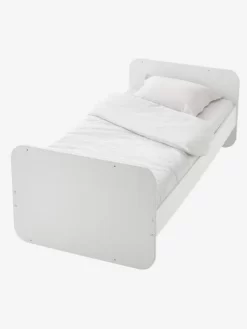 Lit Combiné évolutif Avec Rangements Et Table à Langer LIGNE ECLIPSE Blanc / Bois - Vertbaudet -Produit Pour Bébé lit combine evolutif avec rangements et table a langer ligne eclipse 3