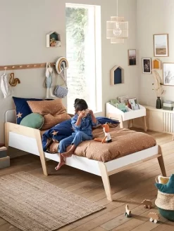 Lit Enfant évolutif 3 Tailles LIGNE RETRO Blanc Mate - Vertbaudet -Produit Pour Bébé lit enfant evolutif 3 tailles ligne retro 4