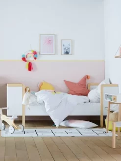 Lit Enfant LIGNE NOE Blanc - Vertbaudet -Produit Pour Bébé lit enfant ligne noe 2