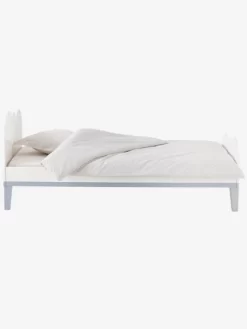 Lit évolutif Enfant LIGNE NUAGE Blanc/gris - Vertbaudet -Produit Pour Bébé lit evolutif enfant ligne nuage 3