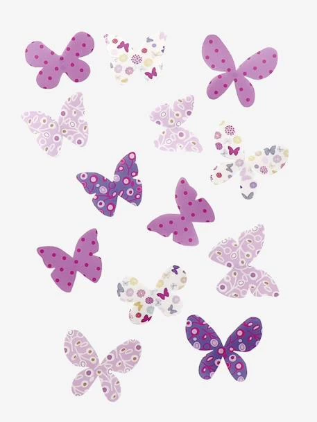 Lot De 14 Papillons Déco Enfant Multicolore - Vertbaudet 3 Lot De 14 Papillons Déco Enfant Multicolore - Vertbaudet – Image 3