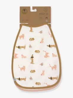 Lot De 2 Bavoirs En Coton Bio Medium Drop Little Mateis LÄSSIG Orange épice - Lassig -Produit Pour Bébé lot de 2 bavoirs en coton bio medium drop little mateis lassig 4