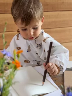 Lot De 2 Bavoirs Manches Longues LÄSSIG Little Forest Renard - Vert Ol - Lassig -Produit Pour Bébé lot de 2 bavoirs manches longues lassig 5