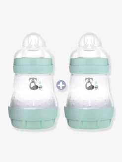 Lot De 2 Biberons 160 Ml MAM Easy Start Anti-colique Nature Guardian Nature Blush - Mam