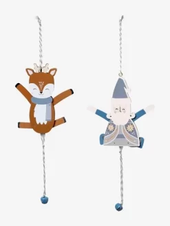 Lot De 2 Pantins Articulés En Bois Scandinave Bois - Vertbaudet -Produit Pour Bébé lot de 2 pantins articules en bois scandinave 4