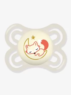 Lot De 2 Sucettes En Silicone MAM Perfect Nuit 2 à 6 Mois Vert + Beige - Mam -Produit Pour Bébé lot de 2 sucettes en silicone mam perfect nuit 2 a 6 mois 2