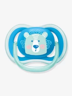 Lot De 2 Sucettes Ultra Air Animals 2e âge Philips AVENT Pingouin + éléphant - Philips Avent -Produit Pour Bébé lot de 2 sucettes ultra air animals 2e age philips avent 5