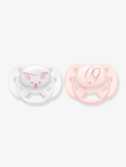 Lot De 2 Sucettes Ultra Douces 1er âge Philips AVENT Lapin Blanc - Philips Avent -Produit Pour Bébé lot de 2 sucettes ultra douces 1er age philips avent 5
