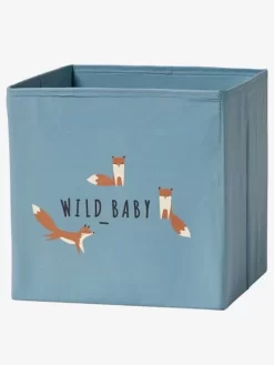 Lot De 3 Bacs De Rangement Baby Fox Lot Bleu - Vertbaudet -Produit Pour Bébé lot de 3 bacs de rangement baby fox 2