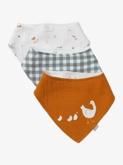 Lot De 3 Bavoirs Bandanas En Gaze De Coton Lot Vert Panda - Vertbaudet 10 Lot De 3 Bavoirs Bandanas En Gaze De Coton Lot Vert Panda - Vertbaudet -Produit Pour Bébé lot de 3 bavoirs bandanas en gaze de coton 4