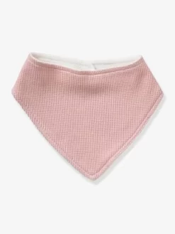 Lot De 3 Bavoirs Bandanas En Nid D'abeille Imprimé Coeurs - Vertbaudet -Produit Pour Bébé lot de 3 bavoirs bandanas en nid dabeille 2