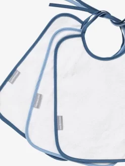 Lot De 3 Bavoirs Plastifiés Bleu - Vertbaudet -Produit Pour Bébé lot de 3 bavoirs plastifies 5