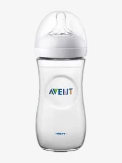 Lot De 3 Biberons 330 Ml Philips AVENT Natural Sans BPA Transparent - Philips Avent -Produit Pour Bébé lot de 3 biberons 330 ml philips avent natural sans bpa 2