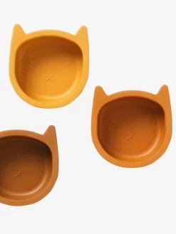 Lot De 3 Bols En Silicone Chat Lot Vert - Vertbaudet -Produit Pour Bébé lot de 3 bols en silicone chat 3