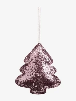 Lot De 4 Décorations De Noël Glitter Rose - Vertbaudet -Produit Pour Bébé lot de 4 decorations de noel glitter 2
