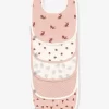 Lot De 5 Bavoirs Bébé LÄSSIG En Coton Biologique Lot De 5 Little Forest Renard - Lassig