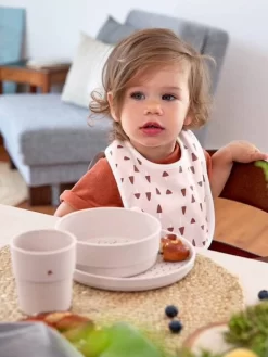 Lot De 5 Bavoirs Bébé LÄSSIG En Coton Biologique Lot De 5 Little Forest Renard - Lassig -Produit Pour Bébé lot de 5 bavoirs bebe lassig en coton biologique 3