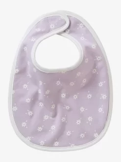 Lot De 5 Bavoirs Naissance Lot Chat Rose - Vertbaudet -Produit Pour Bébé lot de 5 bavoirs naissance 4