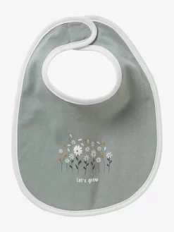 Lot De 5 Bavoirs Naissance Lot Chat Rose - Vertbaudet -Produit Pour Bébé lot de 5 bavoirs naissance 5