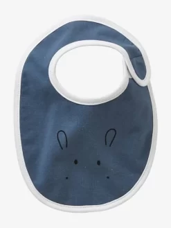 Lot De 5 Bavoirs Naissance Animaux Motif Animaux - Vertbaudet -Produit Pour Bébé lot de 5 bavoirs naissance animaux 2