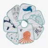 Lot De 7 Bavoirs Bébé Imprimés Fond Blanc - Vertbaudet