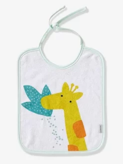 Lot De 7 Bavoirs Bébé VERTBAUDET Imprimé Jungle - Vertbaudet -Produit Pour Bébé lot de 7 bavoirs bebe vertbaudet 4