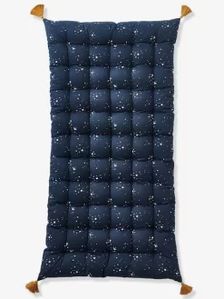 Matelas De Sol Avec Pompons Bleu Foncé - Vertbaudet