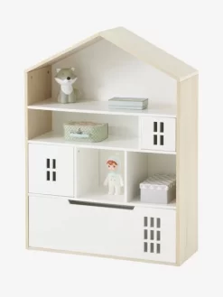 Meuble De Rangement Casas Blanc/bois - Vertbaudet