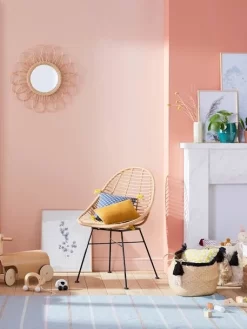 Miroir En Rotin Hélios Marron - Vertbaudet -Produit Pour Bébé miroir en rotin helios 2