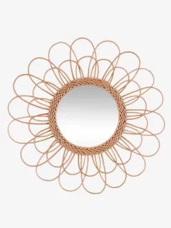 Miroir En Rotin Hélios Marron - Vertbaudet