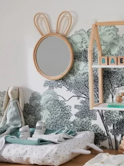 Miroir Rotin Lapin Rotin - Vertbaudet -Produit Pour Bébé miroir rotin lapin 2