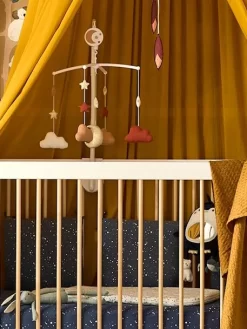 Mobile Lune Et étoiles Glitter Marron - Vertbaudet