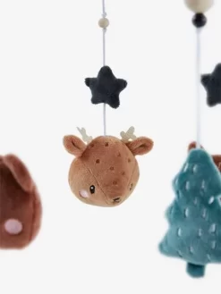 Mobile Musical GREEN FOREST Beige / Multicolore - Vertbaudet -Produit Pour Bébé mobile musical green forest 2