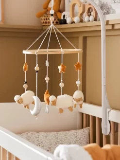 Mobile Musical PETIT MOUTON écru / Multicolore - Vertbaudet