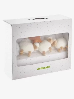 Mobile Musical PETIT MOUTON écru / Multicolore - Vertbaudet -Produit Pour Bébé mobile musical petit mouton 3