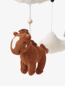 Mobile Musical PETIT NOMADE Beige / Caramel - Vertbaudet -Produit Pour Bébé mobile musical petit nomade 2